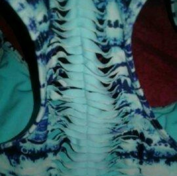 Tie dye swim top - Picture 5 of 6